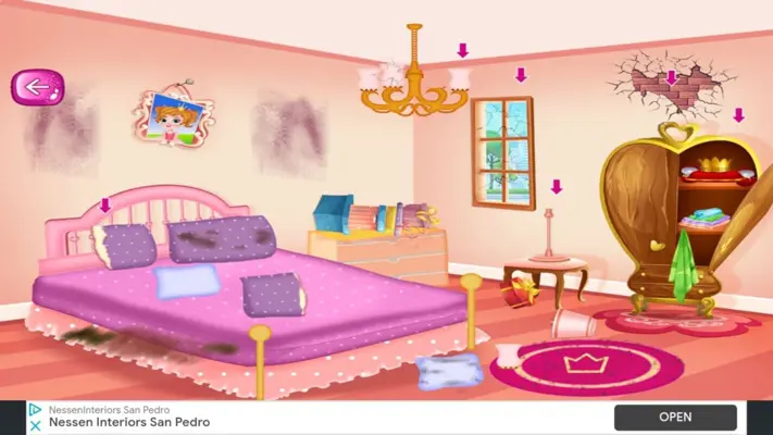 Cleaning games Kids android App screenshot 6